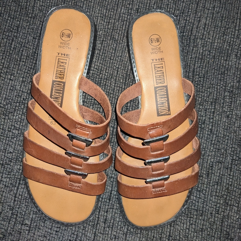 The Leather Collection sandals